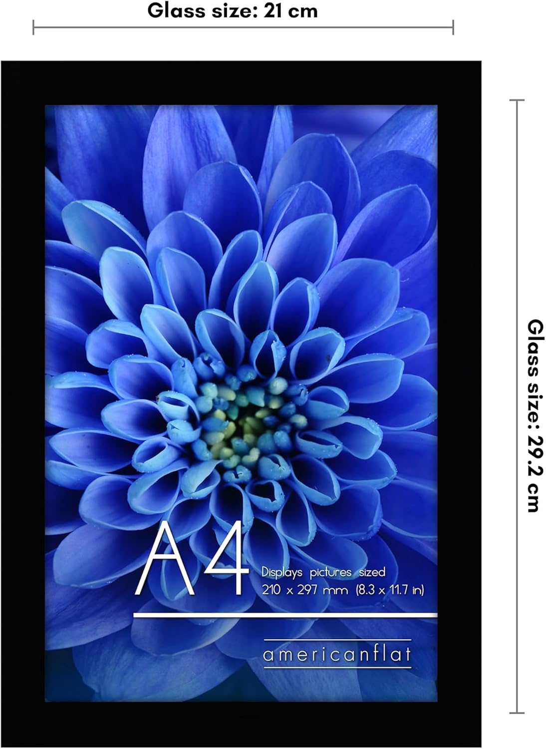 A4 Picture Frame in Black