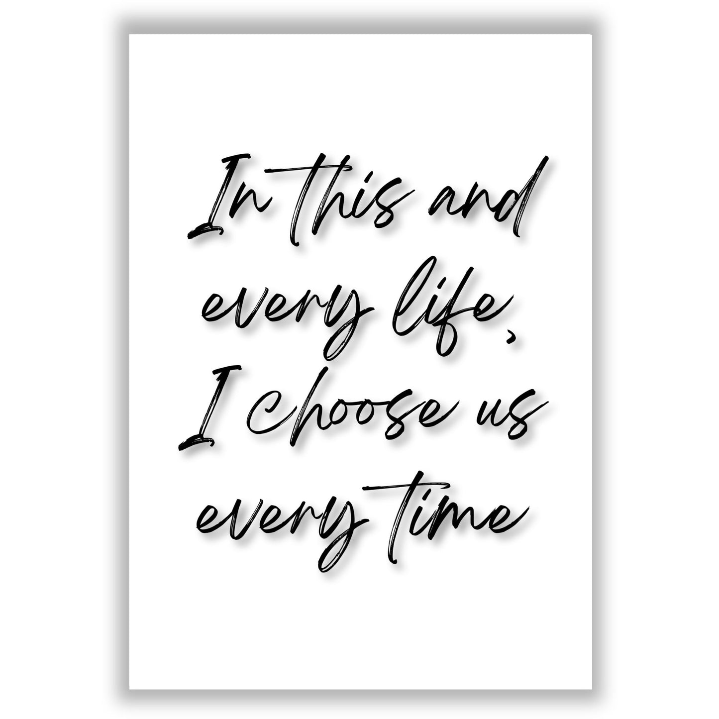 I Choose us Every Time