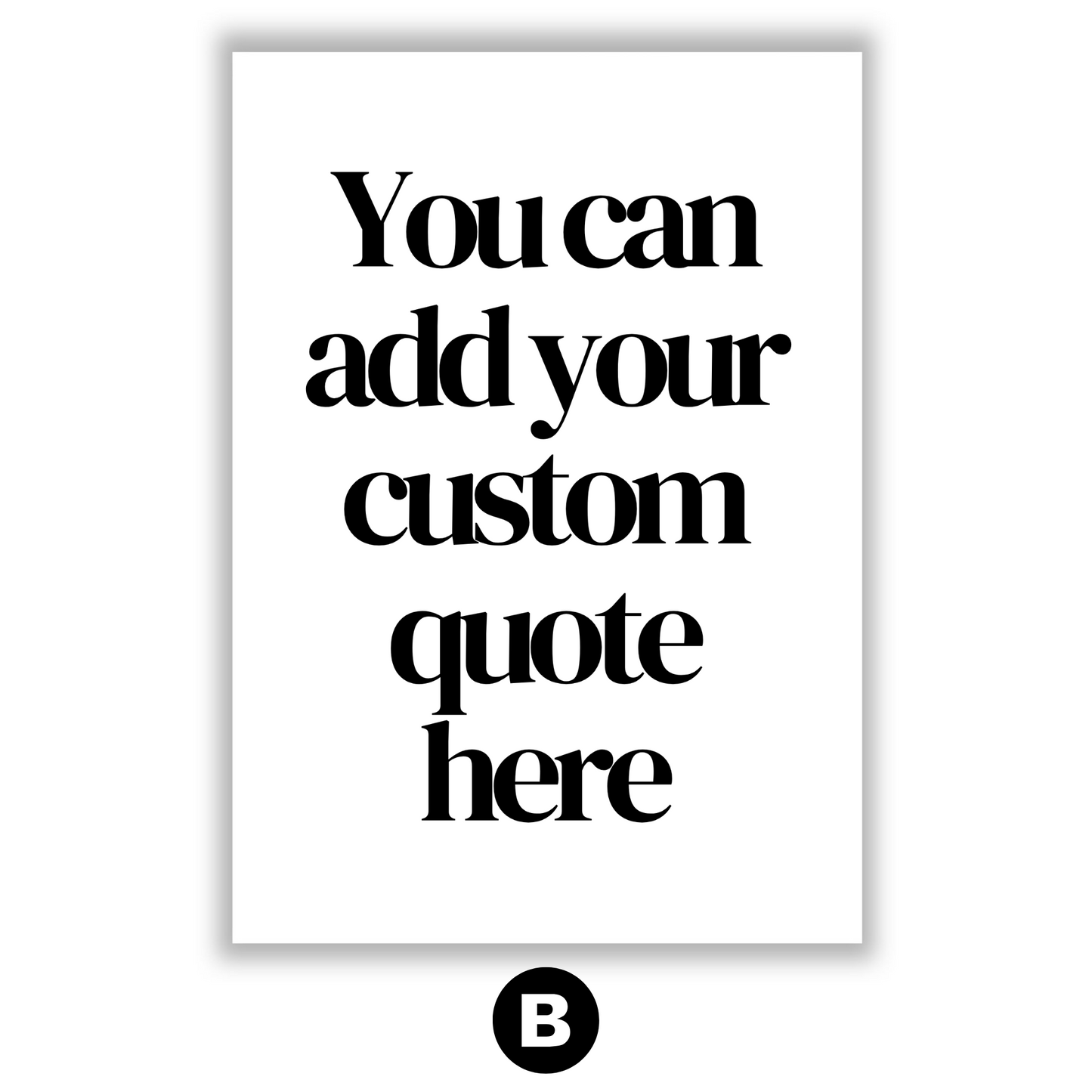 Custom Design