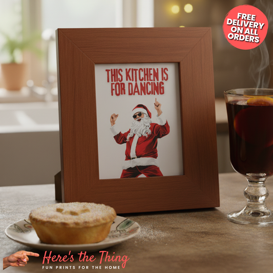 Christmas Kitchen is for Dancing