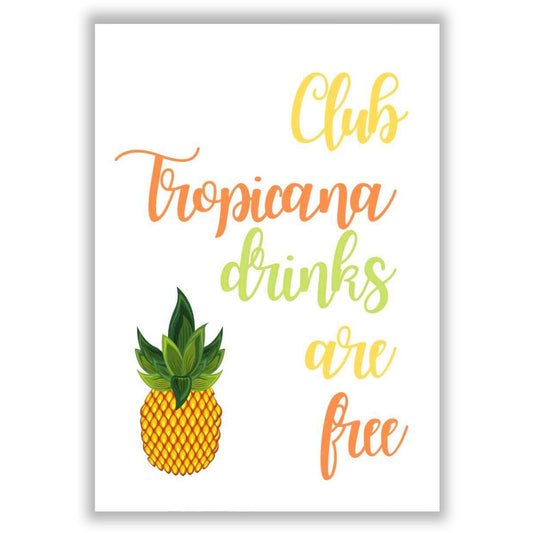 club-tropicana print