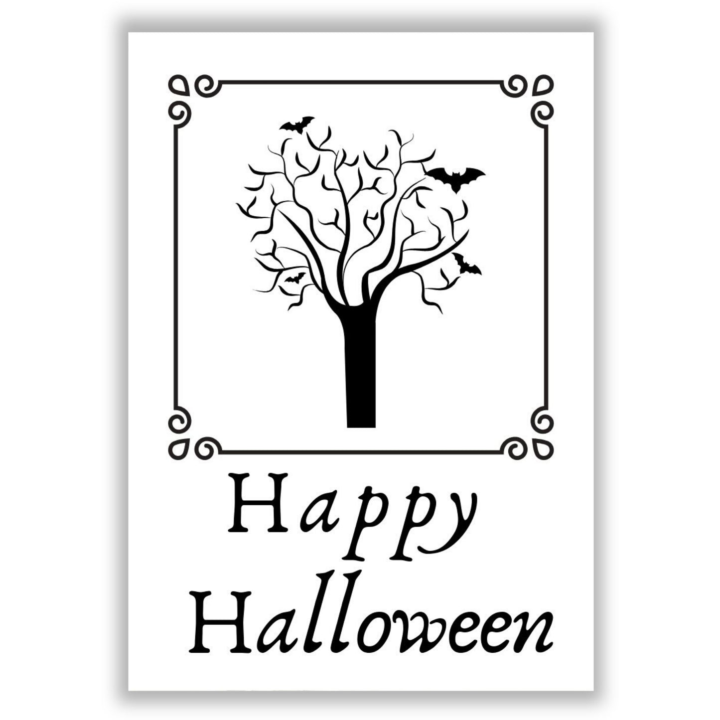 happy-halloween-tree print