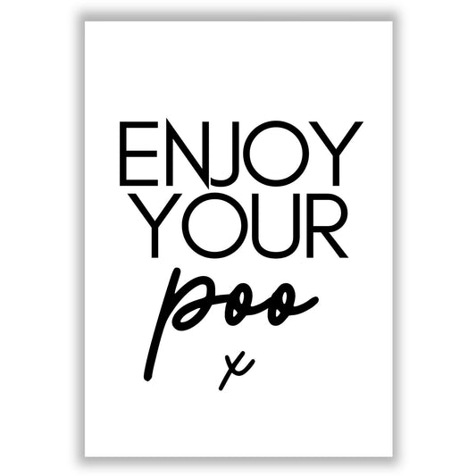 enjoy-your-poo print
