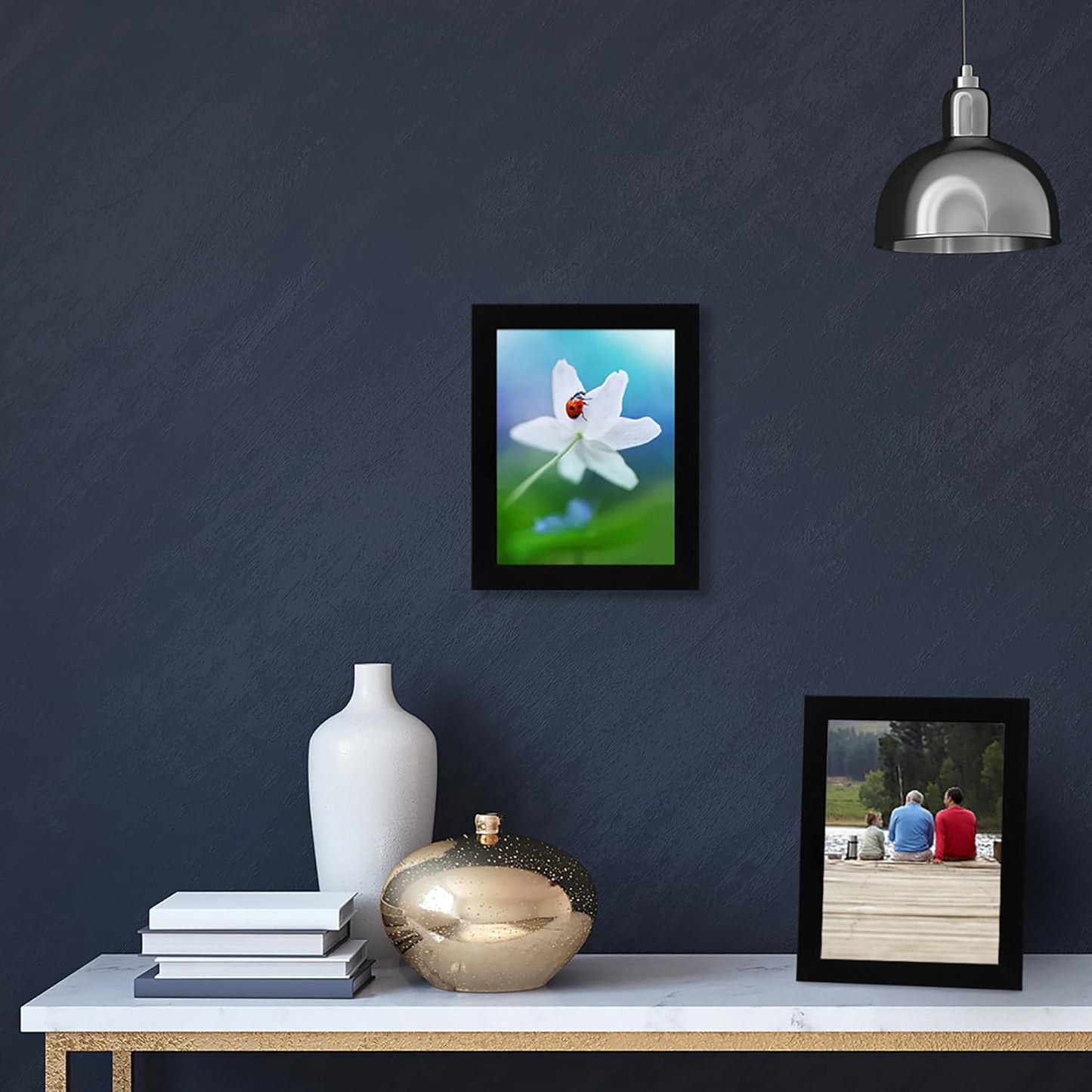 A5 Picture Frame in Black - Set of 2
