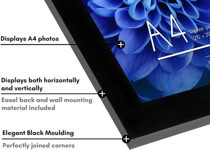 A4 Picture Frame in Black