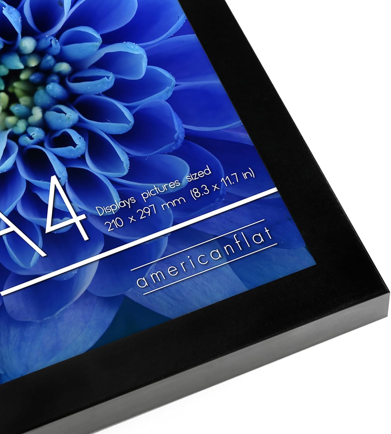 A4 Picture Frame in Black