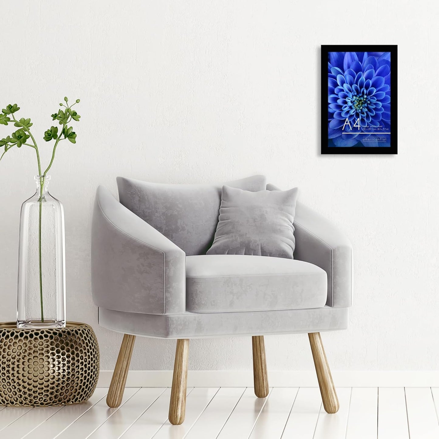 A4 Picture Frame in Black