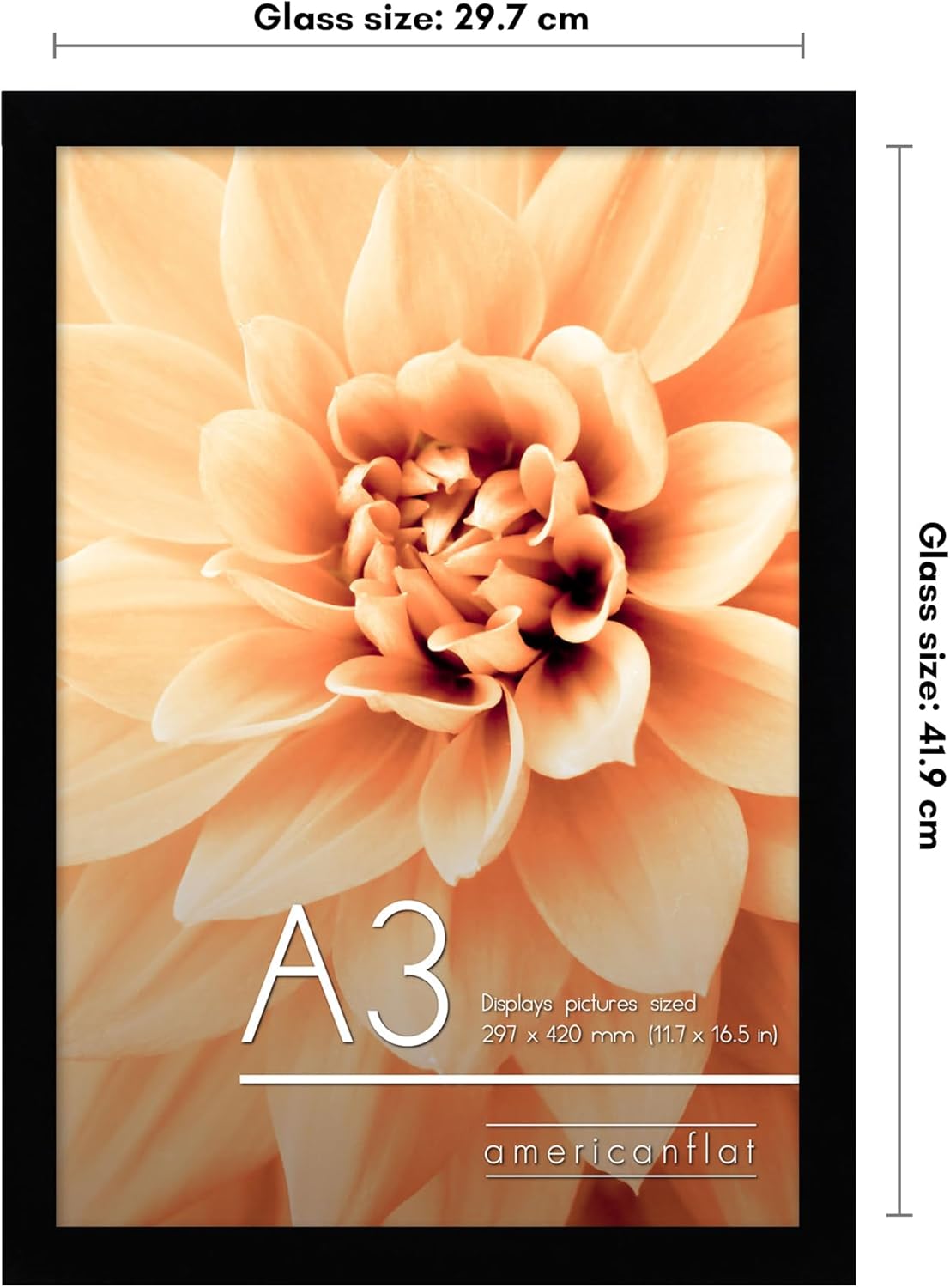 A3 Picture Frame in Black