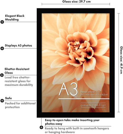 A3 Picture Frame in Black