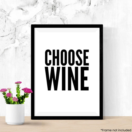 choose-wine in frame