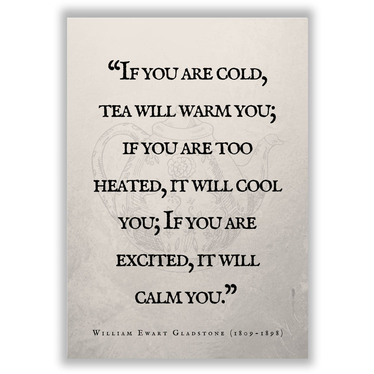 tea-quote print