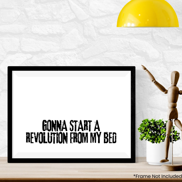 start-a-revolution in frame