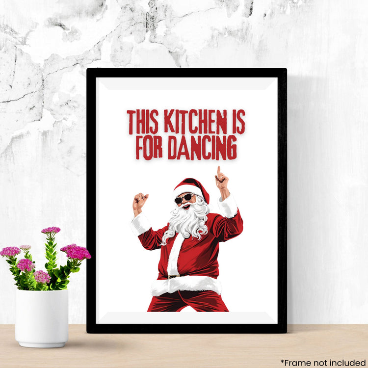 Christmas Kitchen is for Dancing