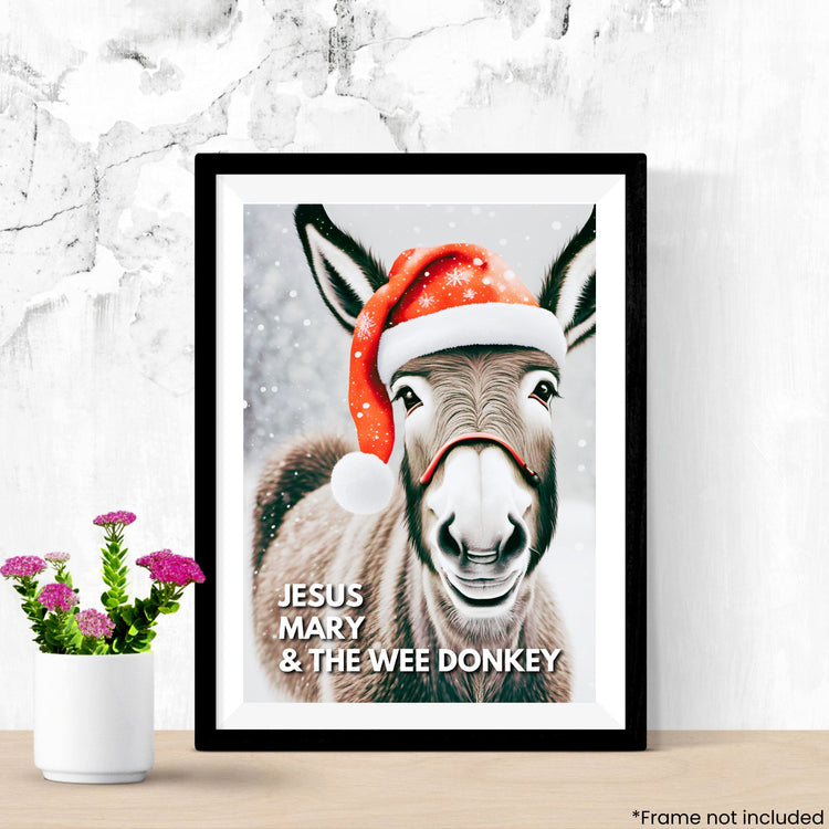 Jesus Mary and the Wee Donkey