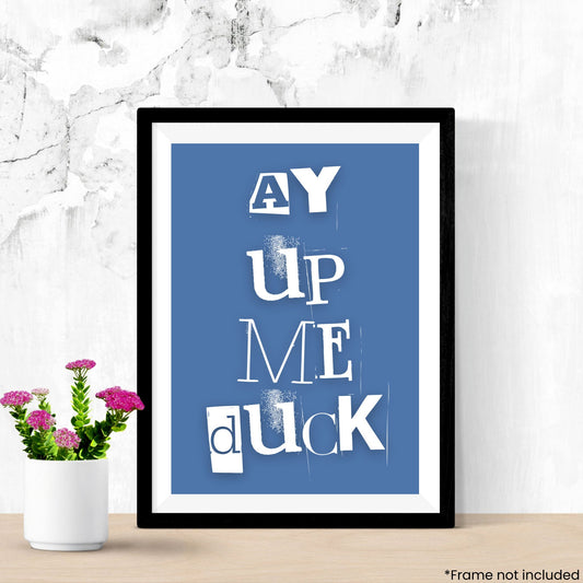 Ay Up Me Duck