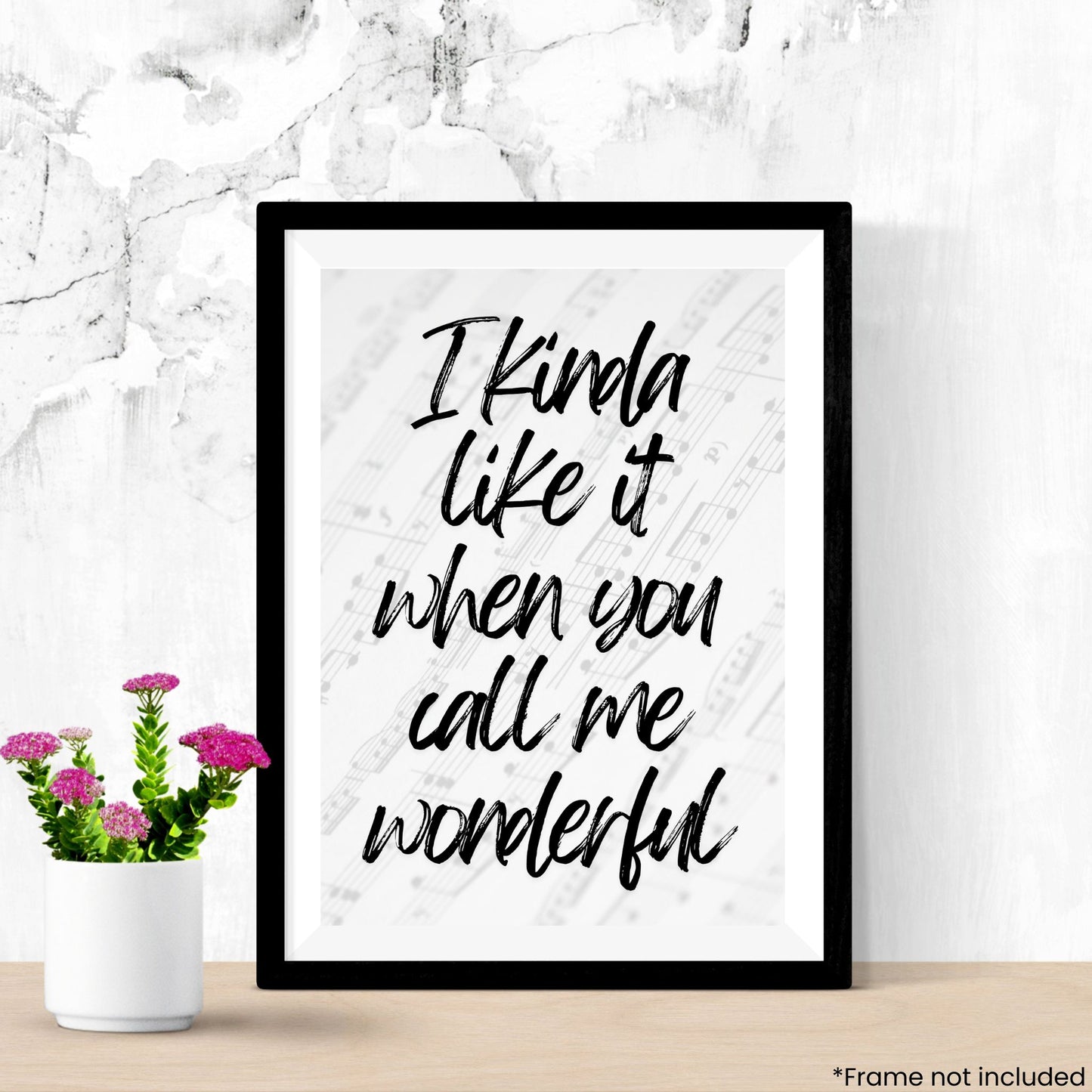 When You Call Me Wonderful