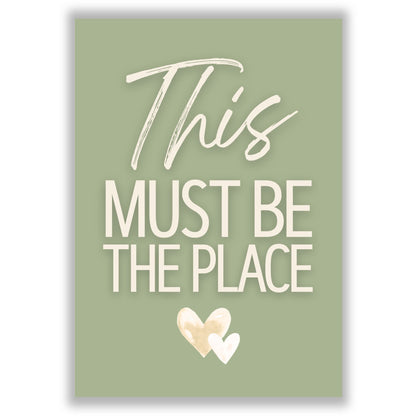 This Must Be The Place