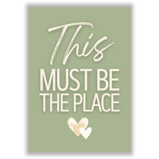 This Must Be The Place