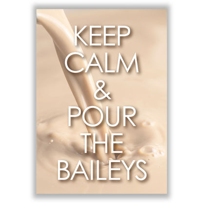 Pour the Baileys