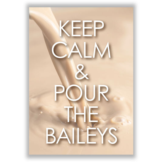Pour the Baileys