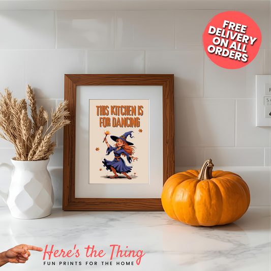 Halloween Kitchen is for Dancing