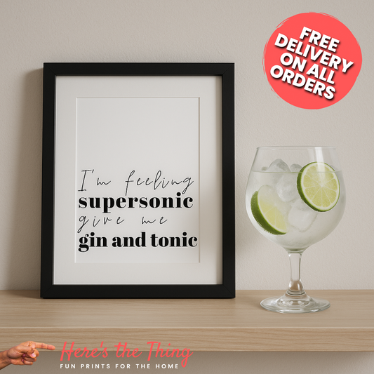 Give Me Gin And Tonic