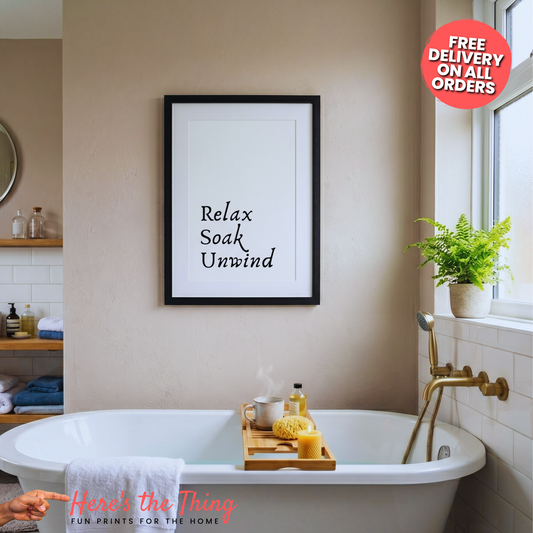 Relax, Soak, Unwind