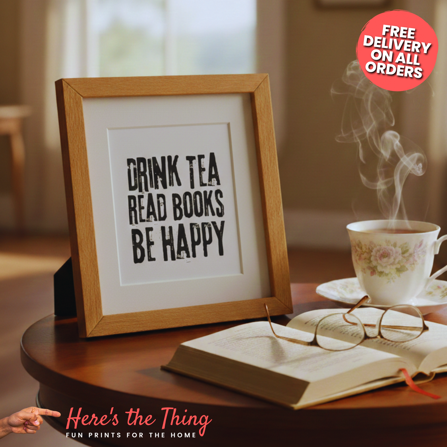 Drink Tea Read Books