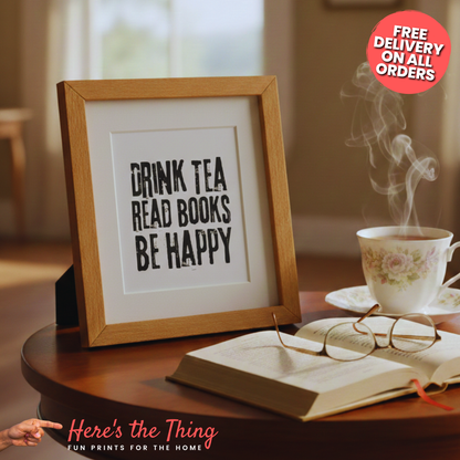 Drink Tea Read Books