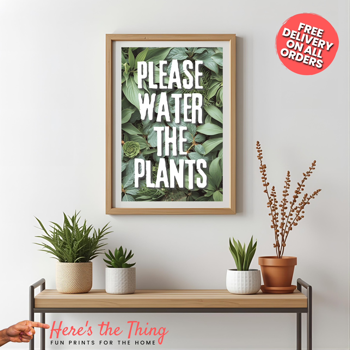 Please Water The Plants