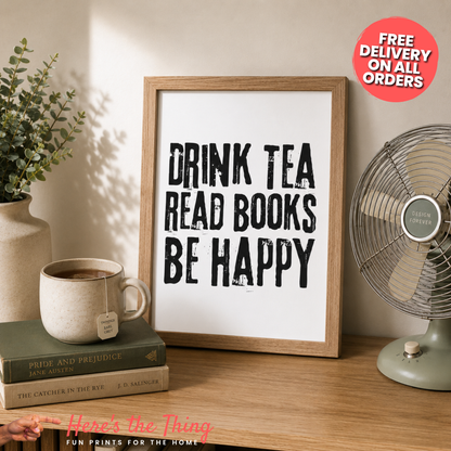 Drink Tea Read Books