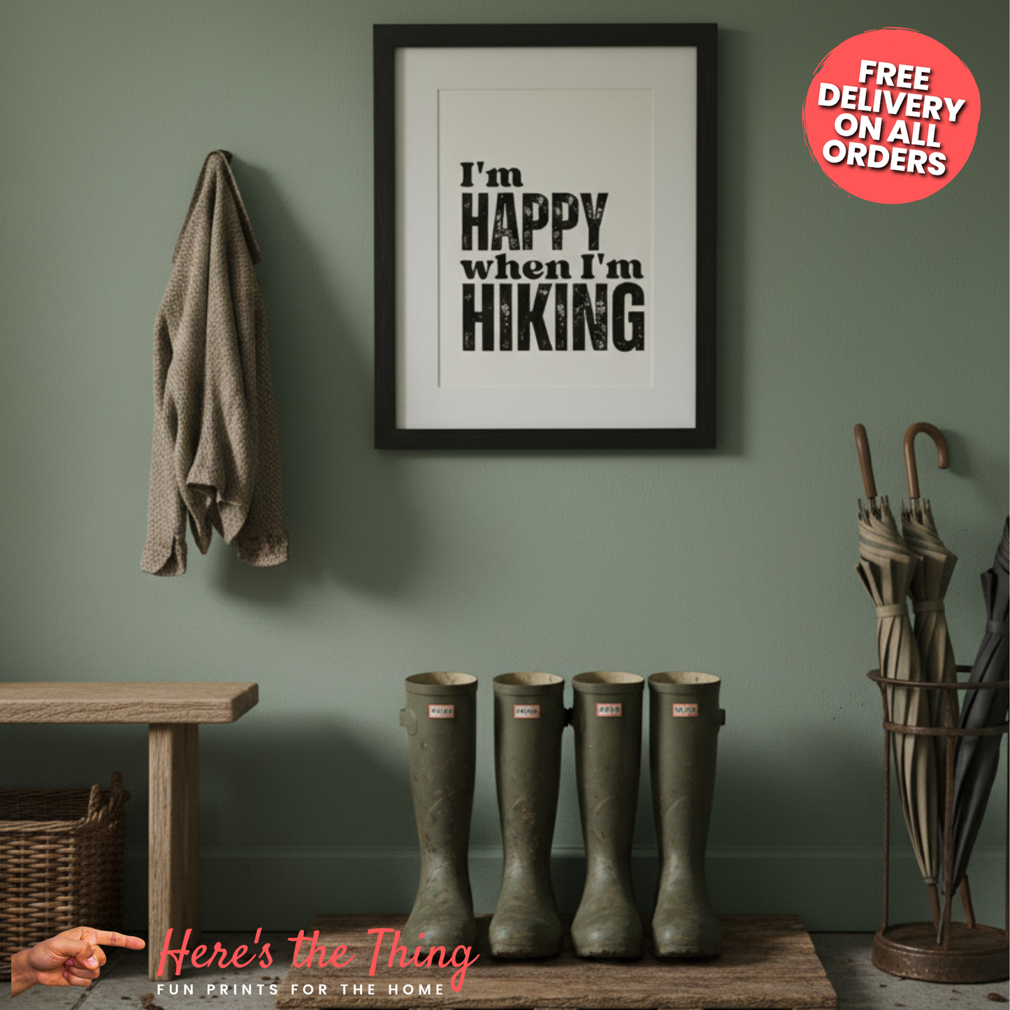 Happy When I'm Hiking