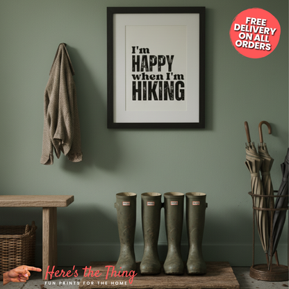 Happy When I'm Hiking