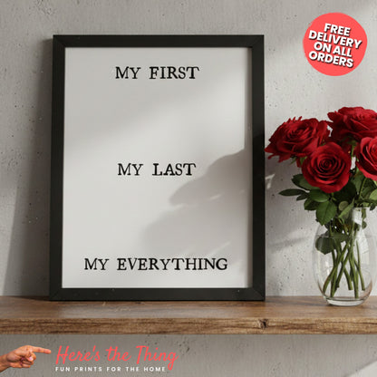 My First My Last