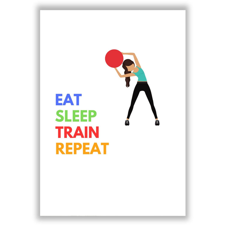 eat-sleep-train-repeat print