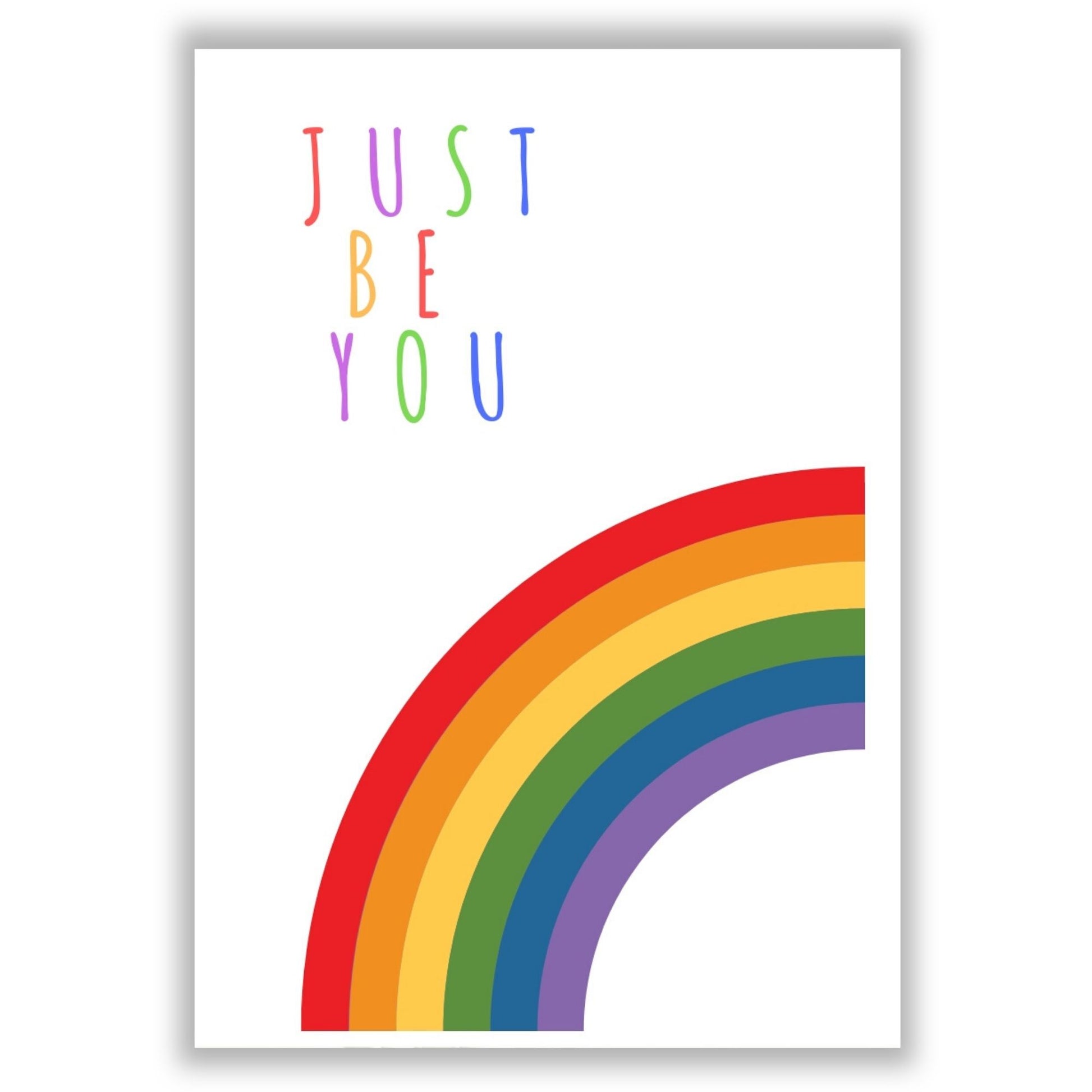 just-be-you print