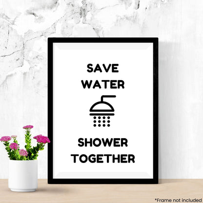 save-water-shower-together in frame