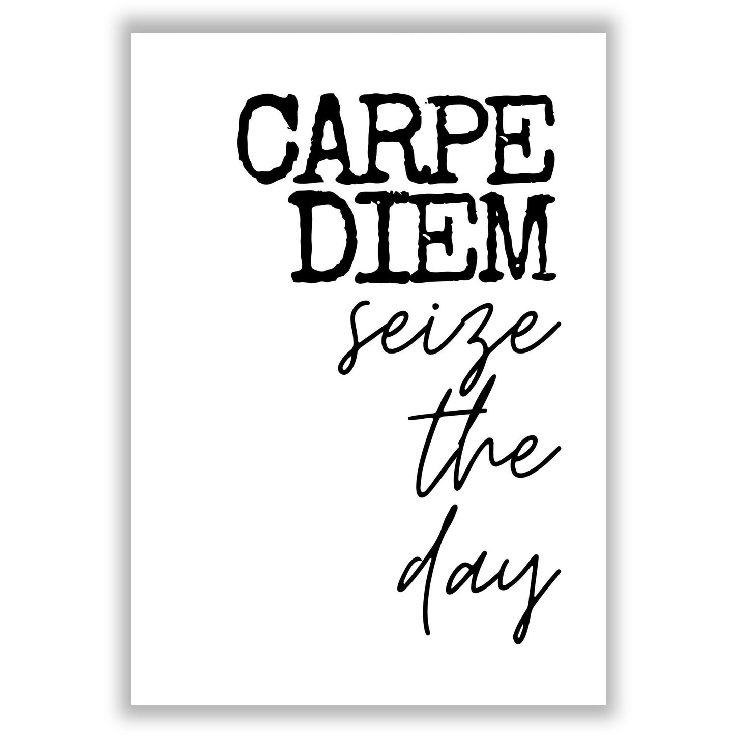 carpe-diem print