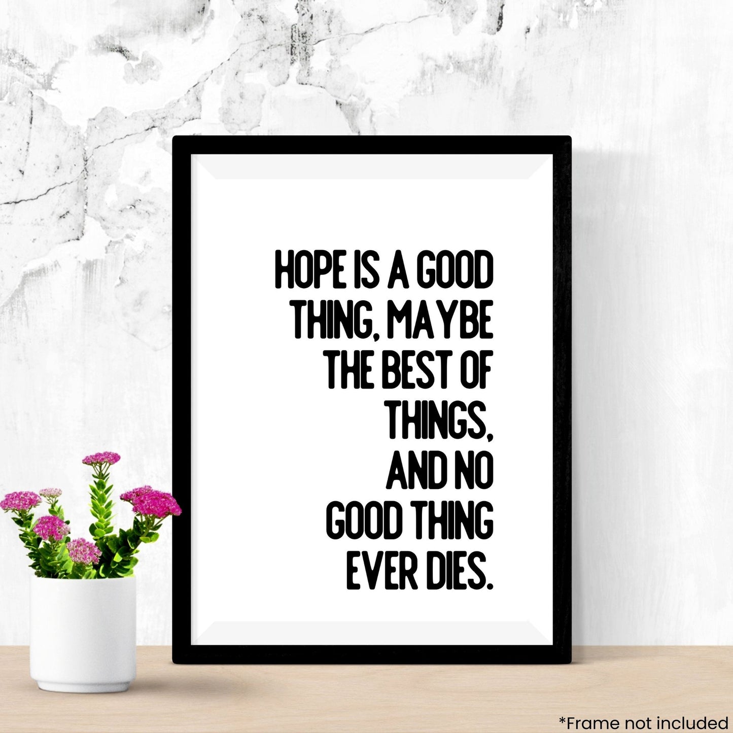 hope-is-a-good-thing in frame