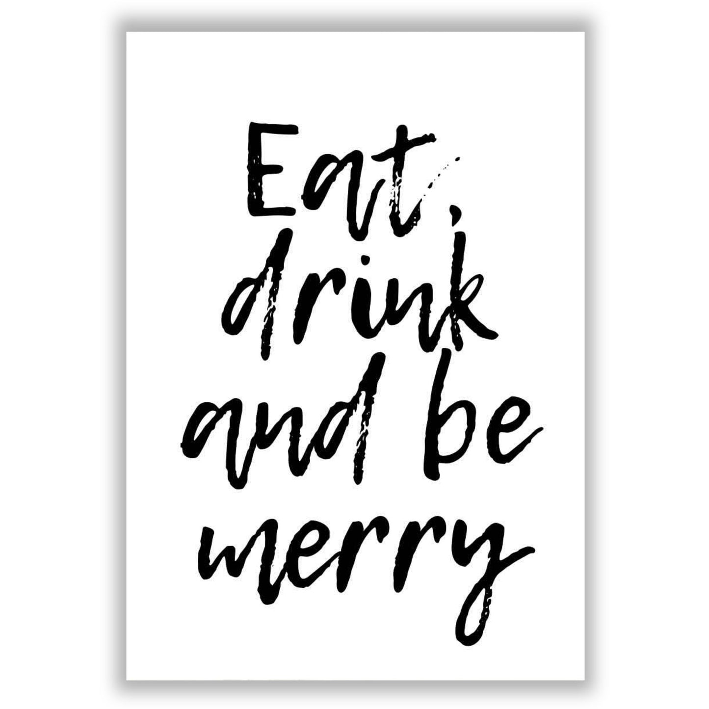 eat-drink-and-be-merry print