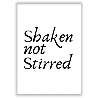 shaken-not-stirred print