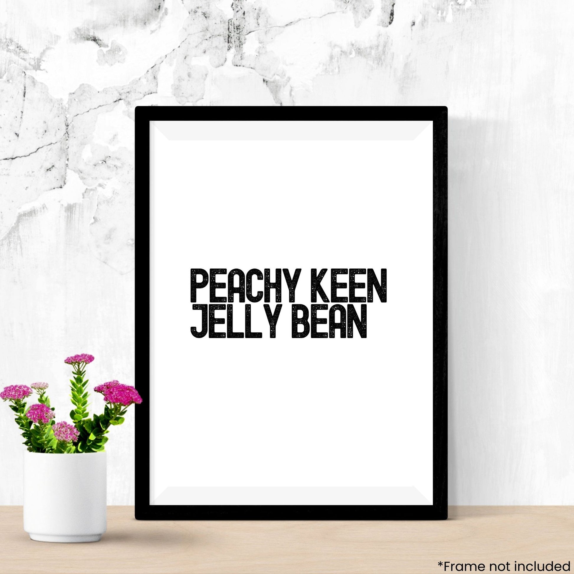 peachy-keen-jelly-bean in frame