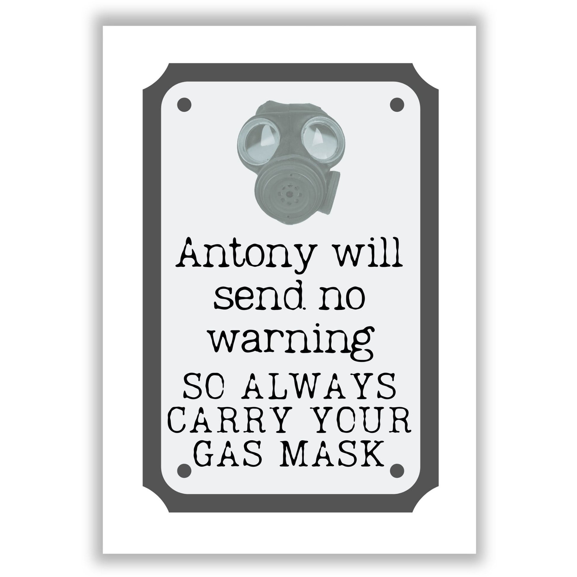 personalised-gas-mask-warning print