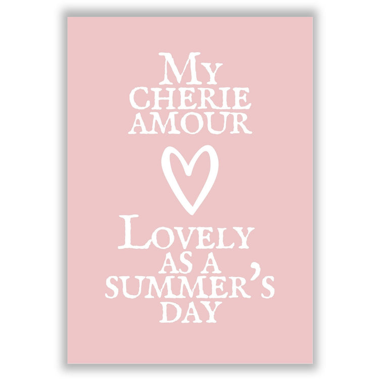 my-cherie-amour print