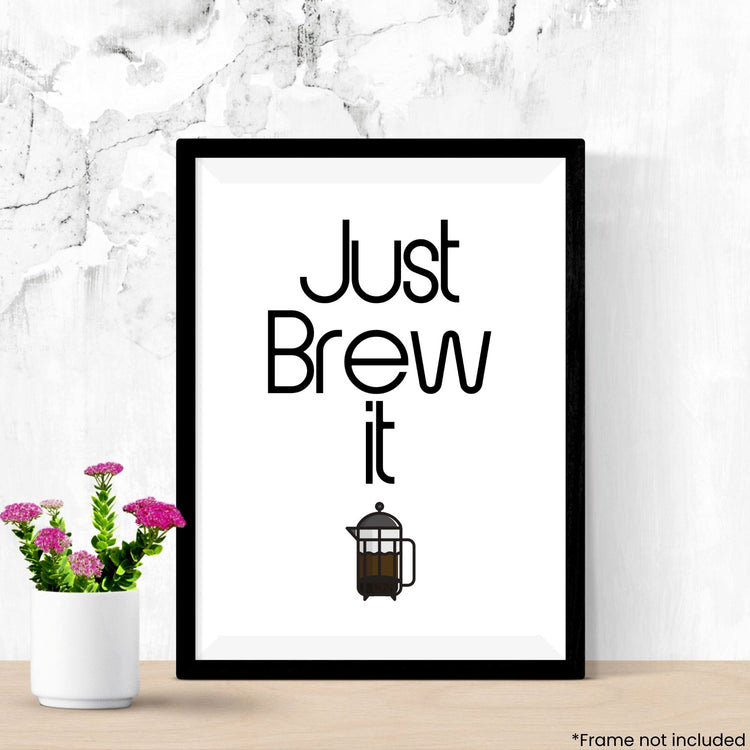 coffee-just-brew-it in frame