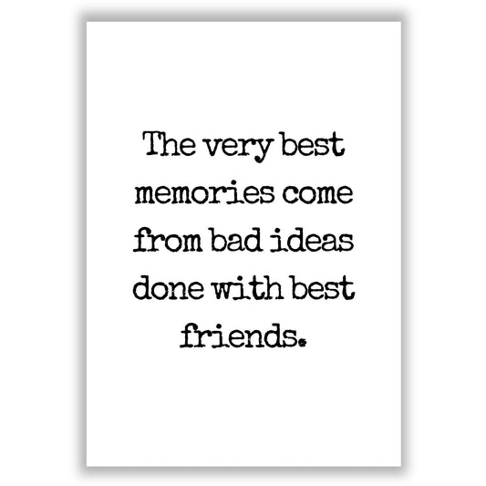 very-best-memories print