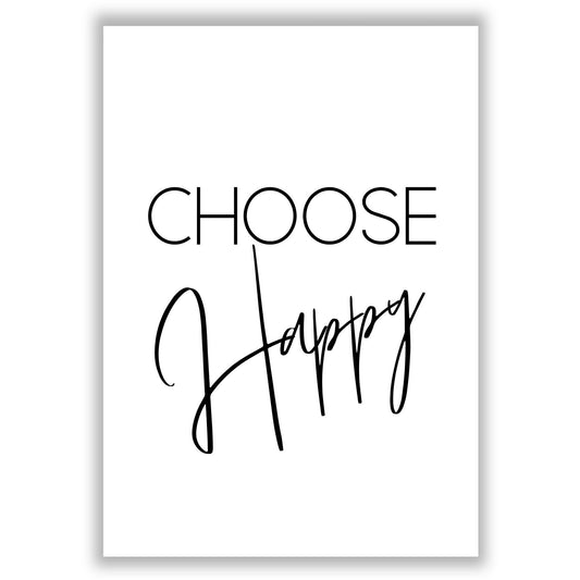 choose-happy print