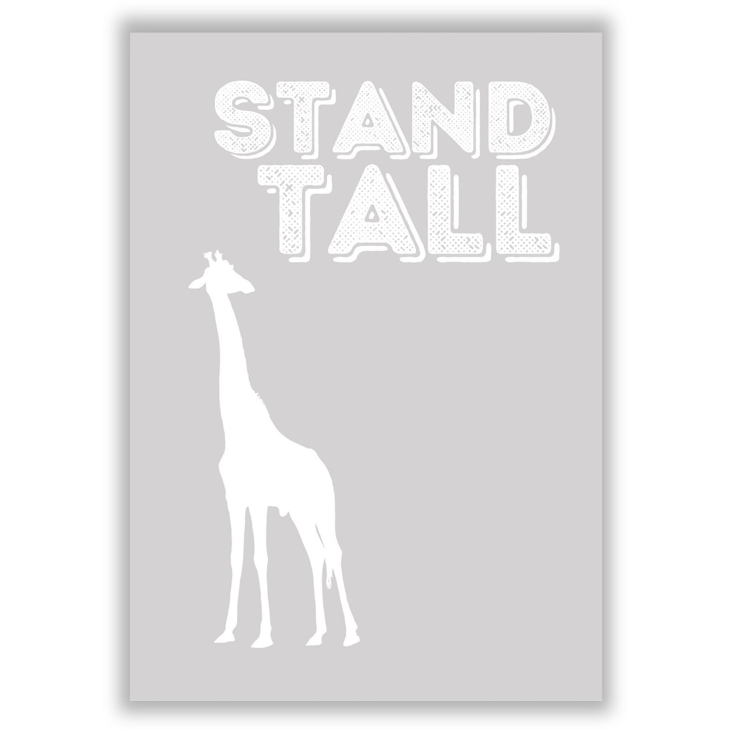 stand-tall print