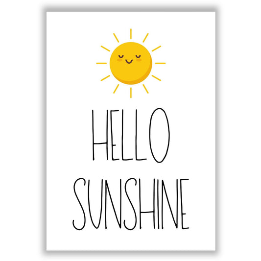 hello-sunshine print