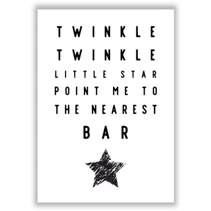 twinkle-twinkle print